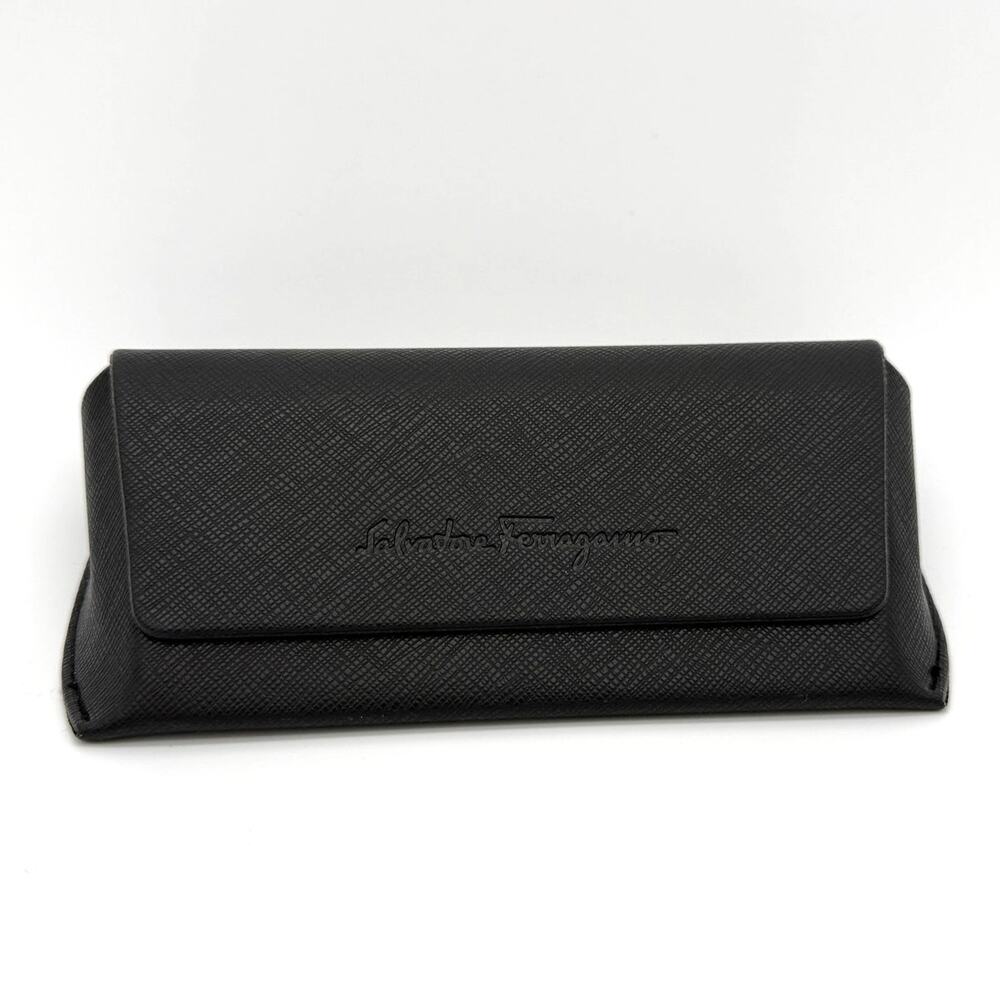 Salvatore Ferragamo Sunglasses Eyeglasses Case Black Replacement Luxury